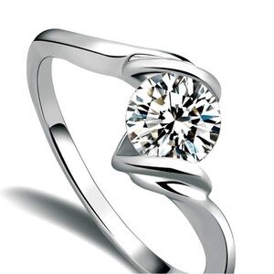 Elegant Silver Women's Ring